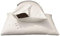 Nod Off Organic Buckwheat Huck Cooling Pillow 1 Pack – Adjustable, Back & Side Sleeper Pillow, Neck Support With Washable Unbleached Cotton Cover