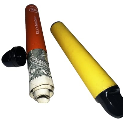 Hidden Vape Stash Safe – Decoy Diversion Container for Money, Jewelry, & Valuables – Secret Safe to Hide Cash & Small Items in Plain Sight – Realistic Empty Vape Design for Home or Travel Security