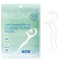 tiyiyok 200 Piezas Hilo Dental con Mango, Seda Dental Multiusos, Interdentales y Palillos de Plástico con Gum Soft Picks para Limpieza Profunda de Dientes, Encías y Arcos Dentales
