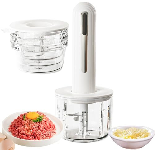 Bexdug Tritatore per Cucina - Macinatore Leggero Per Carne,Elettrico Per Cucina Per Preparazione Pasti Cibi Per Bambini Frutta