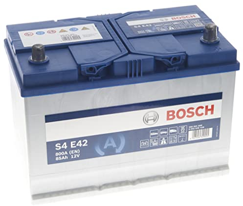Bosch S4E42 - Car Battery - 85A/H - 800A - Efb Technology - Adapted for Vehicles with Start/Stop System