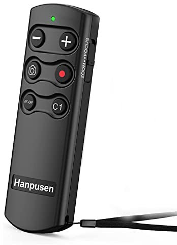 Kabellose Fernauslöser-Kamera-Fernbedienung für Sony A7C, A7III, ZV-1, ZV-E10, ZV-1F, A6100, A6400, A6700, A7IV, RX100 VII, A9, A9 II, DSC-RX0 II, DSC-RX100 VII, Ersatz für RMTT -P1BT