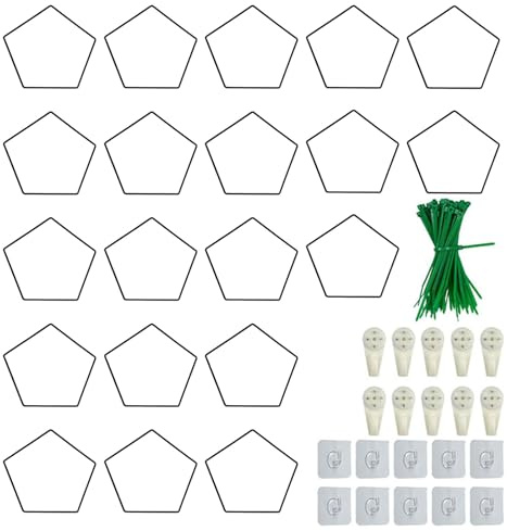 Estacas de hierro para crecimiento y estabilidad, plantas trepadoras de vegetales, plantas de jardín, estructura de soporte de flores