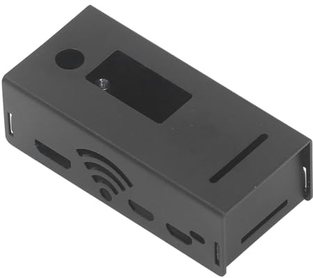Generic Copertura a Guscio per Hotspot in Lega di Alluminio con Finestra di Stato LED per Hotspot MMDVM, Connessione Facile, per Hobbisti di Elettronica Fai-da-te