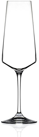 RCR 25326020006 Bicchiere da Vino, Vetro, Trasparente, 7.2x7.2x24.3 cm, 6 unità