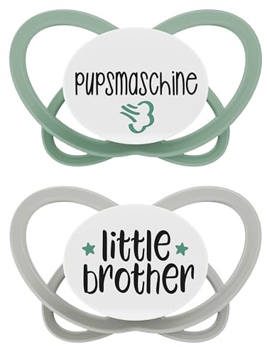 NIP Butterfly: Hud- och tandvänlig napp, platt napp, mjuk och flexibel, skiva extra lätt och luftgenomsläpplig, BPA-fri, hållbar, med låda, 16–32 månader, Pupsmaskin/Liten bröd