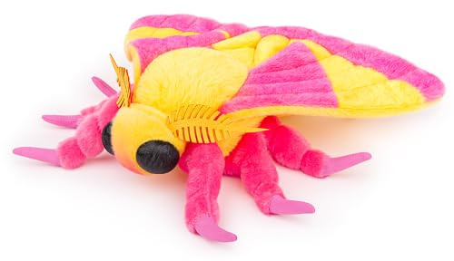 lilizzhoumax Fjäril, plyschleksaker, 38 cm/16 tum, realistisk docka, vilda djurleksaker i insekt