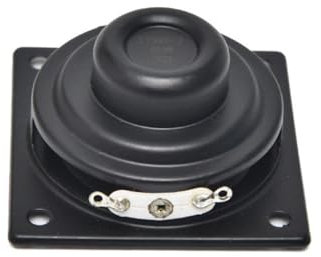 Altavoces multimedia portátiles de 50 mm, 4 ohmios, 5 W, forma cuadrada, con altavoces multimedia de alta sensibilidad y rango completo