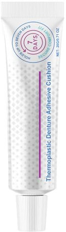 Colla Forte Per Dentiere | Creme Sigillante per Dentiere a Extra | Accessori Invisibili e Delicati Per Denti Fissi Di Adulti e Famiglie