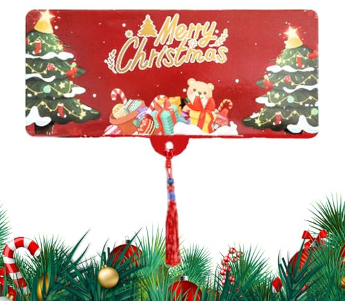 Buste Di Natale Per Contanti,Centrotavola per le Feste Invernali | Buste Porta Denaro e Carte per Natale | per Famiglia Bambini Coppie Ragazza Raduni Domestici Viaggio