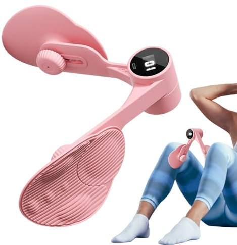 Veasbuu Allenatore per pavimento pelvico, allenamento della per gambe e fianchi, per esercizi di cosce con contatore, per fitness, sport all'aria aperta, allenamento di , casa, addome