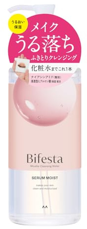 Bifesta Mizellenreinigendes Wasser, feucht, abwischbar, ölfrei, parfümfrei, 400 ml