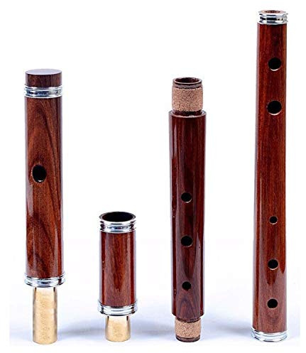 Traditional Irish WoodenD Flute with Hard Wood Case, 4-Part 26 with Tuning Slide