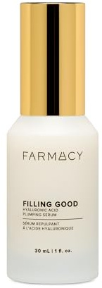 Farmacy Beauty Filling Good Hyaluronsäure Serum für Gesicht - Anti Aging Gesichtsserum mit veganen Kollagenpeptiden