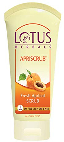 Lotus Herbals Apriscrub färsk aprikos skrub, 100 g