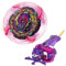 Netoke Gyros Kreisel Set, 4D Metall Fusion Kampf Kreisel, Mit Battling B-200 Heiliges Schwert Launcher LR Geschenk-Set, Modelle: B-206