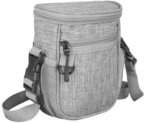 Aomig Leckerlibeutel für Hunde Hundeleckerli Tasche Bauchtasche Hundetraining Bauchtasche Hund Gassitasche Futterbeutel Hunde Apportierbeutel für Hunderassen Leckerlitasche Gassigehen Hundetraining