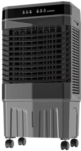 Climatiseur Mobile Sans Evacuation Clim' Tactile Portable avec Double Reservoir Eau 3 Vitesses 12H Minuteries 120° Oscillation Refroidisseur d'air pour Maison Bureau Chambre