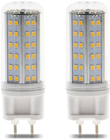 G12 Lampadina A LED 10W, 85V-265V, 100W G12 Lampadina Alogena Equivalente, Viti di Mais 1000LM per Lampadario Illuminazione Domestica Non Dimmabile(Bianco Caldo)
