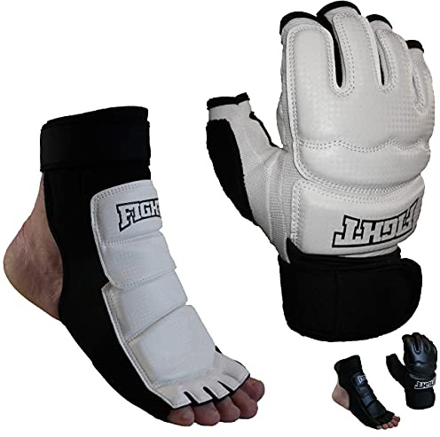 F.A.L. product MMA Kickboxing Sparring Glove Hand Foot Guard Protector for Martial Arts Sparring Karate Safe L Size