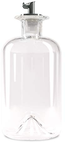 Lifestyle Lover Sucrier en verre de 350 ml, doseur en acier inoxydable, idéal pour le sucre blanc/marron, cacao (vierge)