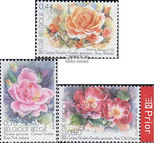 Belgique 3431-3433 (complète.Edition.) Neuf avec Gomme Originale ** MNH 2005 Rose sélections (Timbres pour Les collectionneurs) Plantes/Champignons