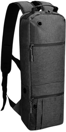 APDTEK Portable Oxygen Cylinder Carry Bag for Size D/M15 JD/M22, Oxygen Tank Backpack for Travel - Black