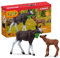 SCHLEICH WILD Life 42629 Elch und Kalb Spielset - Tiere Set - Naturgetreues Tiere Figuren Set für Jungen und Mädchen ab 3 Jahren