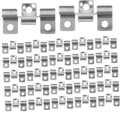 Gadpiparty 100pezzi Clip Per Decking Inossidabile Fasteners Per Tavole Design e Facile Installazione Per e