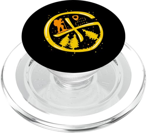Geocache Escursionismo All'aperto - Geocaching Divertente PopSockets PopGrip per MagSafe