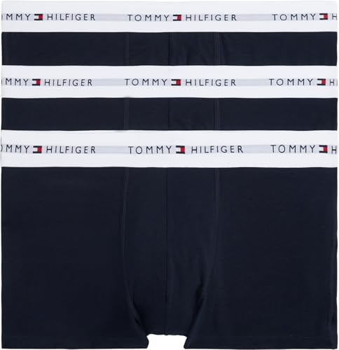 Tommy Hilfiger 3P Trunk Um0Um02761, Boxer, Uomo, Multicolore (Desert Sky/Desert Sky/Desert Sky), M