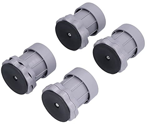 HOHXFYP Almohadilla para Pies de Lavadora, Soporte para Lavadora de Goma Suave TPU de 28,8 oz, Pl¨¢Stico Fibra Resina, Almohadilla Ajustable para Lavadora de 8-10 cm para Lavadoras