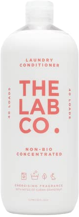 The Lab Co. Everyday Laundry Conditioner Energising 1 litre Fabric Softener for 40 loads Cuban Grapefruit Fragrance Non-Bio