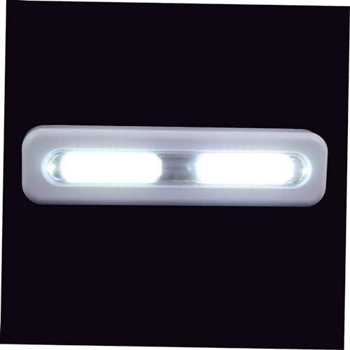 Cabilock Kleine Led Nachtlampe Touch Sensor Batteriebetrieben Innenraum Nachttischlampe Haushalt Kompakt Weiß