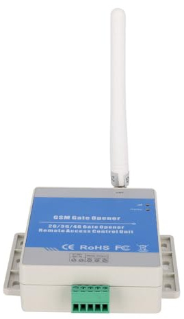 HUSHUI Ouvre-porte GSM, Contrôleur D'accès à Distance avec Opération D'appel Gratuit pour Portails Coulissants Battants, Portes de Garage, Fréquence GSM Quadri-bande 850 900 1800 1900