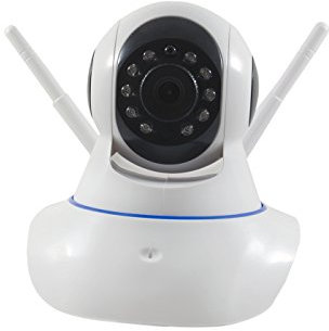 NETWORK P2P Telecamera IP Camera HD 720p Wireless WI FI LED IR motorizzata wifi rete Internet