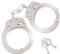 Bdwing Esposas de Metal con 2 Llave, Esposas Policia Profesionales del Juguete Falso Accesorios de Disfraz Juegos de Roles