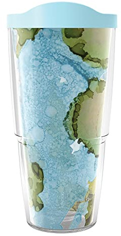 Tervis Inkreel-Island Hopping Made in USA Double Walled Insulated Tumbler, 24oz, Classic