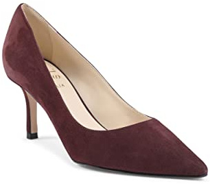 19V69 ITALIA Womens Pump Bordeaux INES65 Burgundy Velvet
