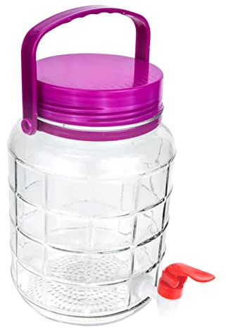 Alipis Pot De Vin En Verre Pot De Récipient De D'Étanchéité Pot De Fermentation Transparent Pot De Fermentation Transparent Pot De Décapage Alimentaire Pot De