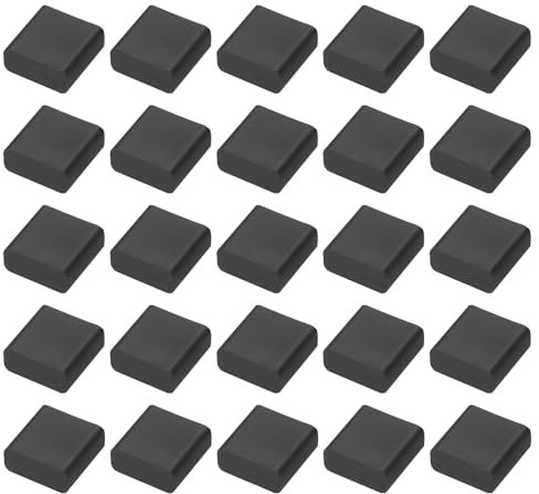 QUARKZMAN 40 Piezas de Cubierta de Tapa USB 2.0 Protectores de Puerto USB Macho de Silicona contra El Polvo, Cubierta Negra