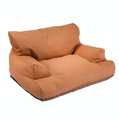 Coopers of Stortford Luxury Pet Sofa Bed Water Resistant Tan L50 xW40cm