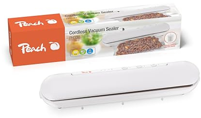 Peach vakuumförpackare To-Go! | trådlös | håller maten naturlig fräsch | ingen matavfall | PH330A