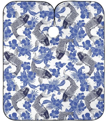 Capa De Peluquería Carpa De Flor De Hibisco Para 140X168CM
