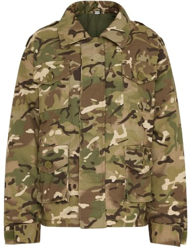 Kombat UK Kids Safari Jacket - British Terrain Pattern, 5-6 Years