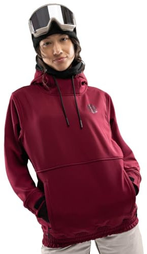SIROKO - Snowboardjacke für Damen W1-W Groenland - S - Bordeauxrot