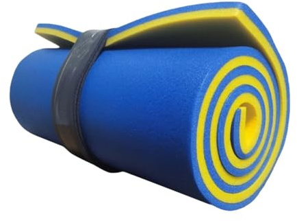 Harilla 180x55 cm Mat de Flotación de Agua Pad Flotante Xpe Rollito Flotador Piscina Rompo para Nadar Buceo
