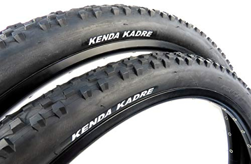 Pair of KENDA K1027 KADRE Bike Tyres, 27.5 x 2.10, Cross-Country MTB, ETRTO 52-584