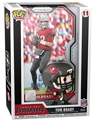 Funko Pop! Trading Cards: Tom Brady - NFL + Panini - Vinyl-Sammelfigur - Geschenkidee - Offizielle Handelswaren - Spielzeug Für Kinder und Erwachsene - Sports Fans - Modellfigur Für Sammler