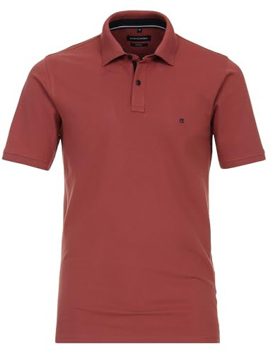 CASAMODA Polo-Shirt Uni Mittelrot 5XL